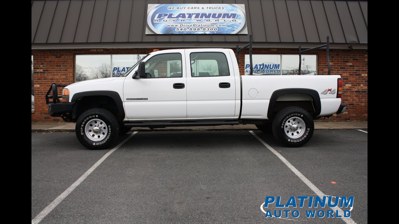 2006 GMC SIERRA SIERRA 2500HD 6.0L VORTEC V8