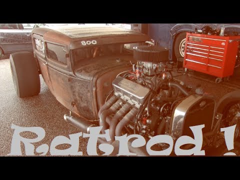 Badass ! ratrod going runds at DHB 2017