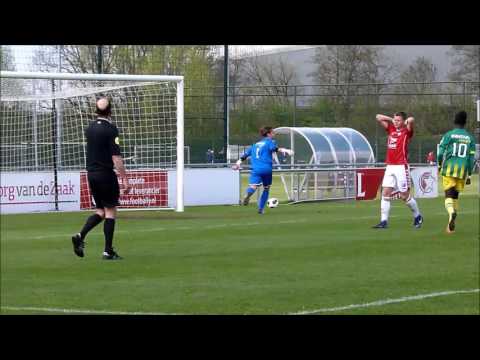 Kay Hilverink ADO Den Haag O17 stopt penalty