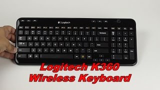 Logitech K360 Wireless Keyboard (920-003095) - відео 6