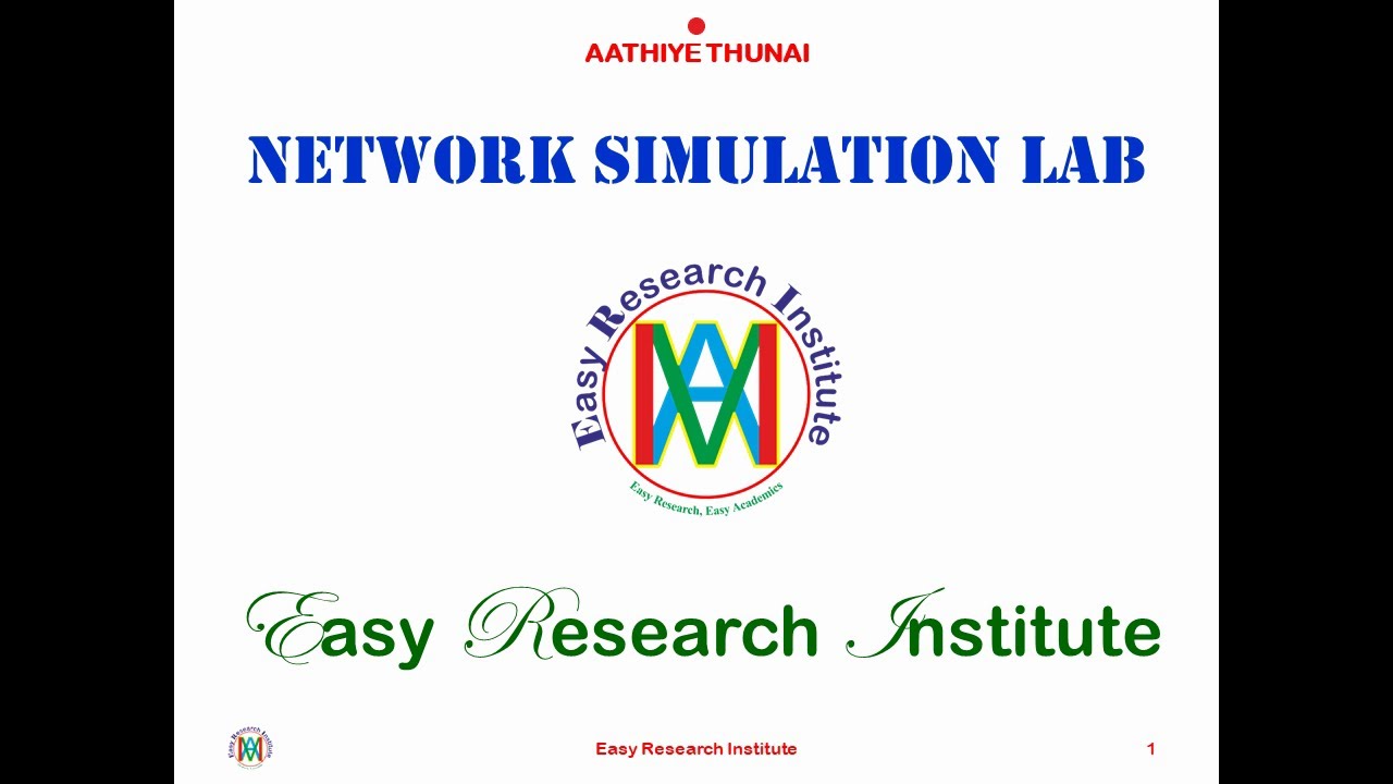 Network Simulation Using NS2 Part1 Version 1.1