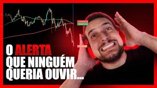 🚨 BITCOIN DESABA EM DIA DE CRUZ DA MORTE... E LIGA ALERTA