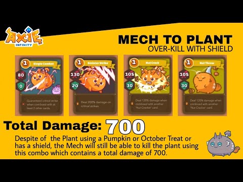 AXIE INFINITY S21 - BEST COMBO FOR BEAST OR MECH! | BEAST CARDS! | AYAZAMI SIEGA