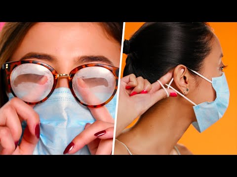 Полезни трикове при носенето на маска 