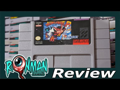 Aero the Acro-bat 2 [SNES] Review - RonMan Gaming