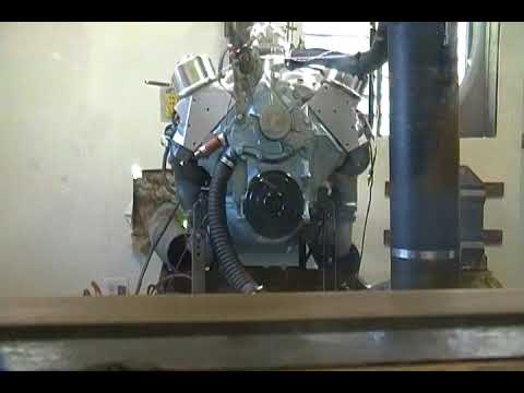 Pontiac 455 dyno  pump gas street motor 550+ hp