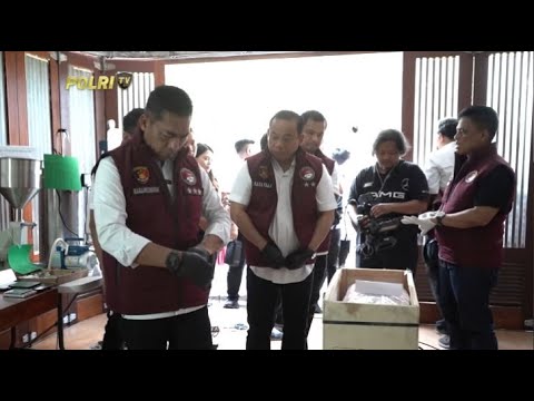 PRESISI UPDATE: POLRI BONGKAR CLANDESTINE LAB NARKOBA DI BALI 20/11/2024