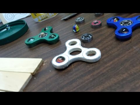 DIY $2 or less wooden marble fidget, hand spinner #2