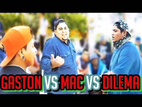 Gaston Vs Dilema Vs Mac (8VOS) FECHA 22 TORNEO 2016 - COLISEO FREESTYLE