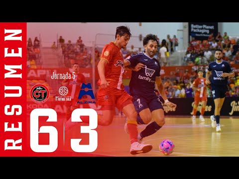 ▶️ 𝗥𝗘𝗦𝗨𝗠𝗘𝗡 J05 | 𝐉𝐢𝐦𝐛𝐞𝐞 𝐂𝐚𝐫𝐭𝐚𝐠𝐞𝐧𝐚 𝐂𝐨𝐬𝐭𝐚 𝐂á𝐥𝐢𝐝𝐚 6️⃣-3️⃣ Family Cash Alzira FS | Primera División FS