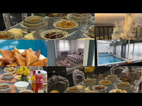 جوّزت يومين في شريعة مع أجواء عائلية👍باركتلهم و فرحتيهم من قلبيو لعقوبة ليكم🥰اسهل صامصة معسلة مقرمشة