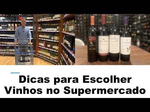 Tips for choosing wine at the supermarket: how I choose.
