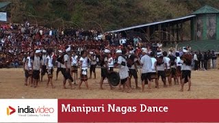 Manipuri Nagas dance at Hornbill festival 