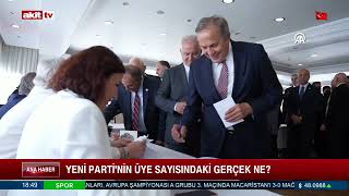 Yeni Parti'nin üye sayısındaki gerçek ne? #gündem #haber