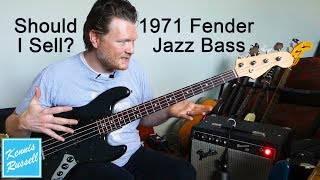 Video thumbnail for 1971 Fender Jazz Bass Demo Before I Sell - Is $1500 Too Cheap by Kennis Russell