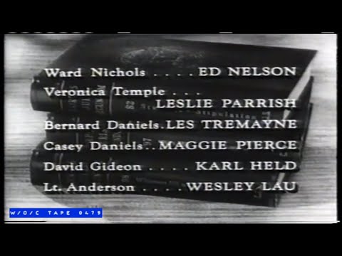 WOC Tape 0479 End Credit Announcements Compilation - 1989