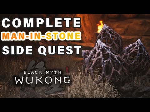 How to Complete Man-In-Stone Side Quest | Secret Item Shop ► Black Myth: Wukong