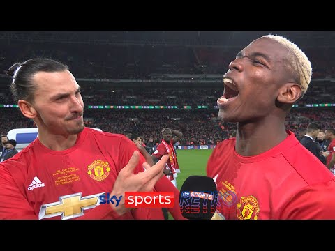 "I came for free, they bought you!" - Zlatan Ibrahimovic & Paul Pogba joking with each other