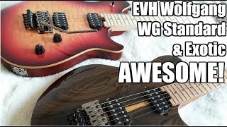 Video thumbnail for The BRAND NEW EVH Wolfgang WG Standard and Exotic 🎸🎵🎶🔥 FULL REVIEW Amazing Value For Money! by Cameron Cooper