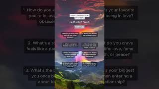 Download lagu Deep Conversation Starters | Late Night Talks Edition #conversationstarters #deepquestions mp3