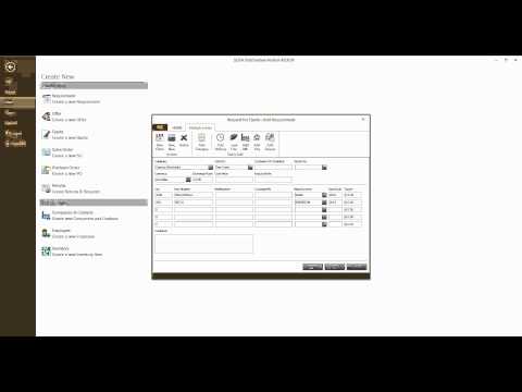 Entering Requirements & Quicks offers in SDS4