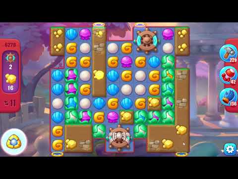 Fishdom 6278 Hard Level - 14 moves - NO BooSTERS