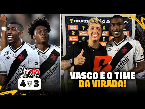 O VASCO É O TIME DA VIRADA!!! Vasco 4 x 3 Vitória