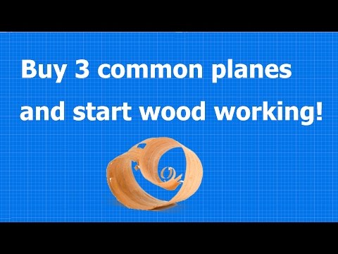 Hand tools for $100 #2: Buying the planes you really need.