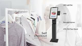 Advantech UTK-7000 Series Self-Service Kiosks – Conveniently applied and install