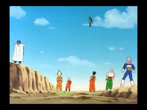 Kai - Goku gives Cell a Senzu Bean