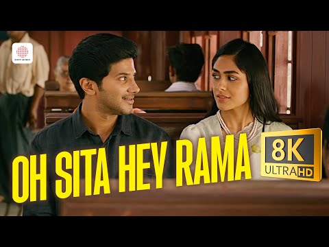 Oh Sita Hey Rama 8K/4K Video Song - Sita Ramam (Telugu) | Dulquer | Vishal | Hanu Raghavapudi