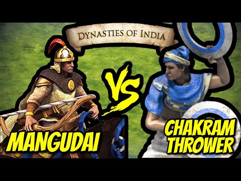 158 ELITE MANGUDAI vs 200 ELITE CHAKRAM THROWERS (Total Resources) | AoE II: DE