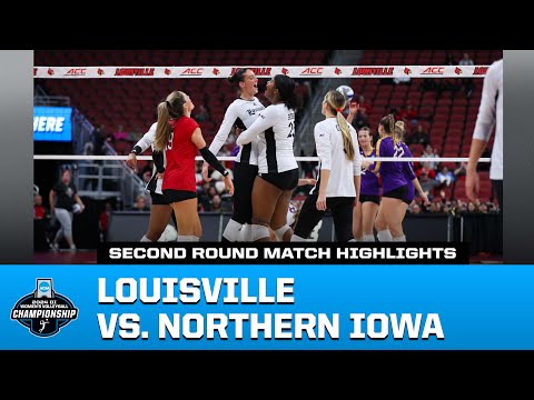 Louisville vs. Northern Iowa: 2024 NCAA volleyball second round highlights