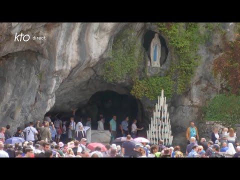 Chapelet du 28 juillet 2025 à Lourdes
