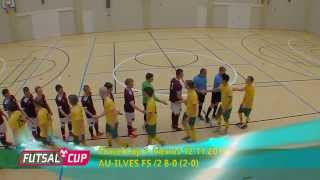 preview picture of video 'AU-Ilves FS/2 8-0 (2-0) Futsal Cup 1. kierros maalikooste 12.11.14'