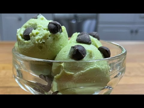 Avocado Ice Cream (Dairy Free)
