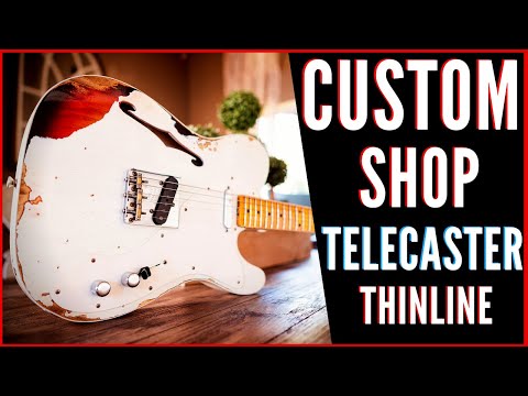 Fender Custom Shop Telecaster Thinline NAMM Limited Edition! (Unboxing, Demo, & Review) [Full Video]