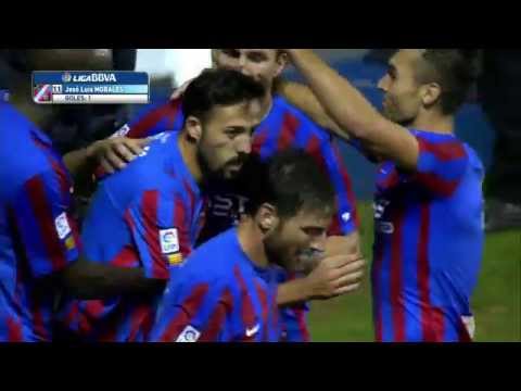 Golazo de Morales (2-1) en el Levante UD - Valencia CF