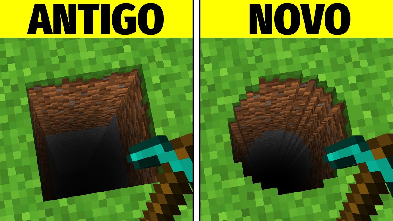Testei FÍSICA REALISTA Ilegal no Minecraft