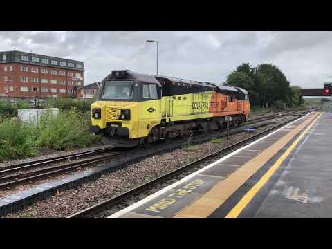 Trains at: Westbury, GWML, (XC Diverts) 7th August 2021