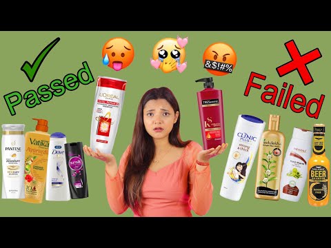 Famous Shampoo Brands That Failed pH Test ❌😱 | Shocking Results 🤯| The Sumedha👑 | #phtest
