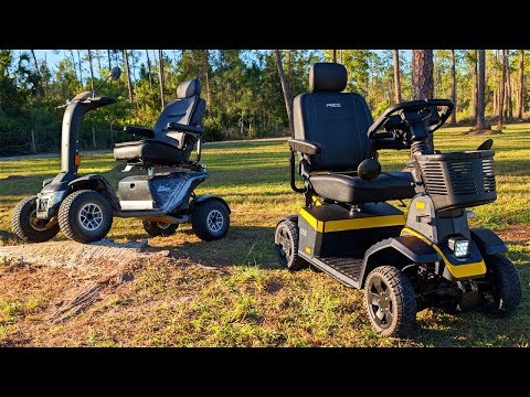 SHOWDOWN! Pride PX4 VS Baja Wrangler 2 Mobility Scooter
