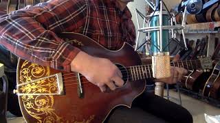 Video thumbnail for 1930s Kay Kraft "Venetian" 2-point archtop guitar by Jake Wildwood & Co