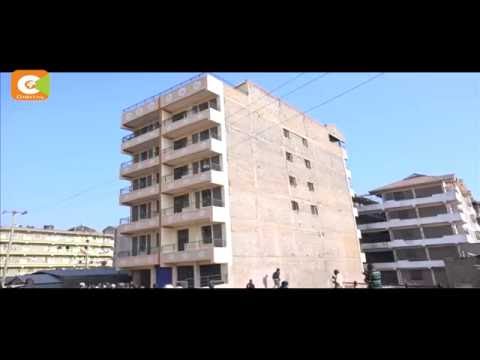 Live video of a 5-storey building collapsing in Kariobangi South, Nairobi