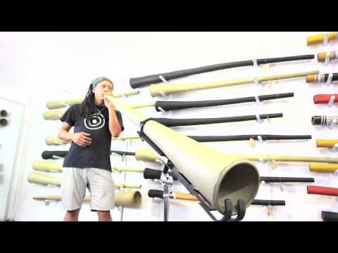 Hemp Didgeridoo E (1635)