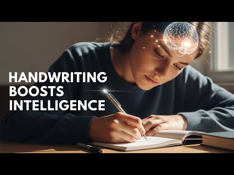 Handwriting Rewires Your Brain for Intelligence - Neuroscience Explains