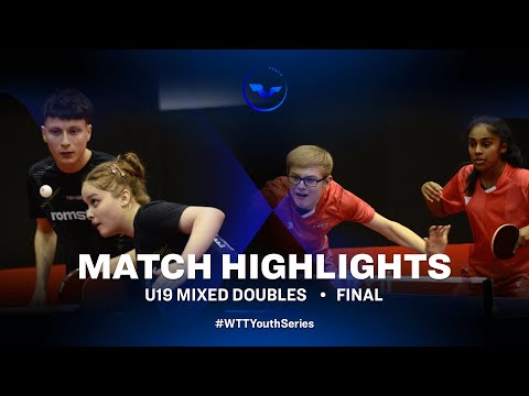 Zaharia/Movileanu vs Lebrun/Pavade | U19 XD Final | WTT Youth Star Contender Vila Nova de Gaia 2022