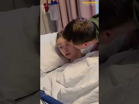 She didn't recognize him after anesthesia 😂