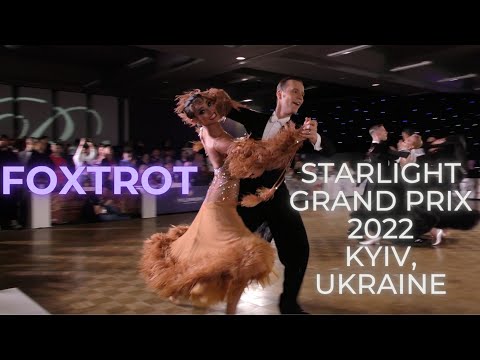 Iaroslav and Liliia Bieliei- Foxtrot at Starlight Grand Prix Cup 2022 Kyiv Ukraine #standwithukraine