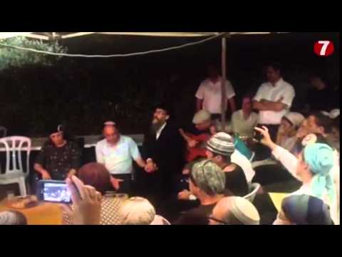 Avraham Frid at Mourning Home